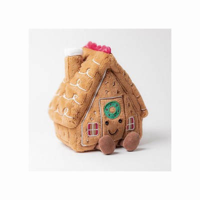 Jellycat Gingerbread House New Zealand | KVXDH4695